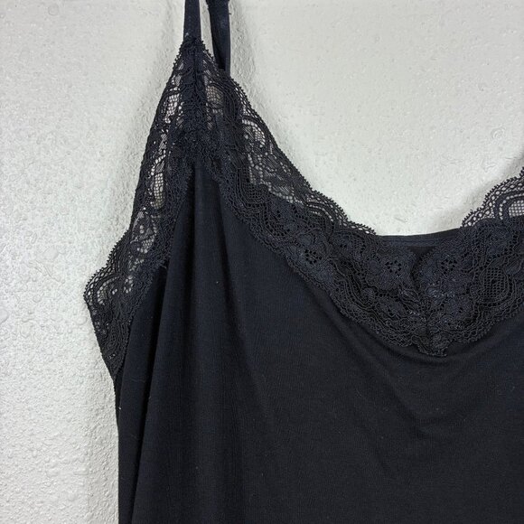 Lane Bryant The Lace Cami Black Sz 14/16 Y2K Style - Picture 2 of 5